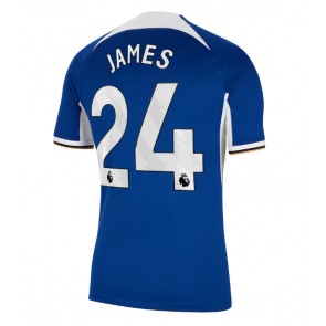 Chelsea Reece James #24 Hjemmebanetrøje 2023-24 Kort ærmer
